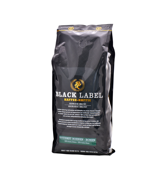 Black Label Gourmet Bohnen - 100 % Arabica