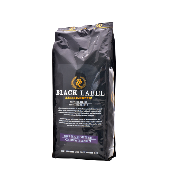 Black Label Gourmet - Crema Bohnen