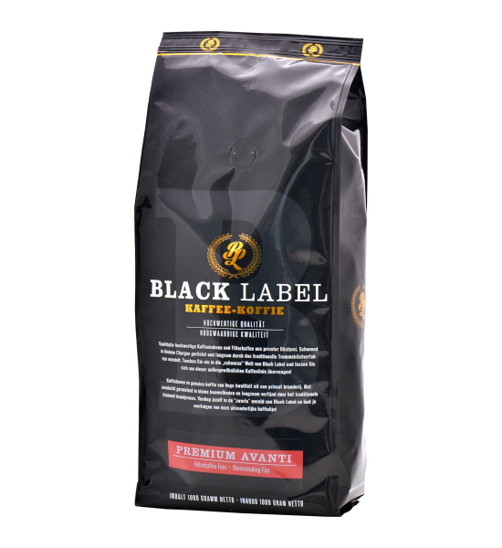 Black Label Premium Avanti - Filtermahlung fein